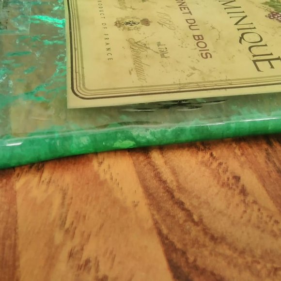 DOMINIQUE MONET DU BOIS 1992 WINE BOTTLE WALL HANGING - Picture 2 of 5